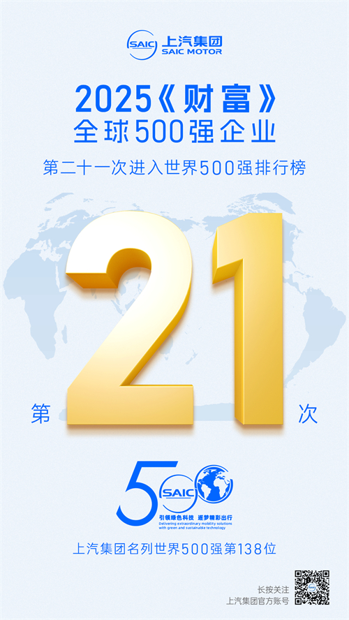 2025《财富》世界500强揭晓 开云开户平台第21次上榜